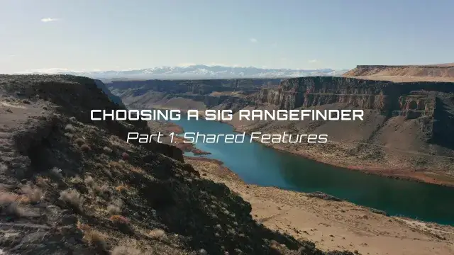 SIG's Latest Rangefinders: The Features & Differences