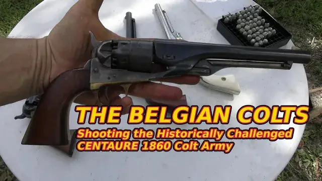 The Belgian Colts - Centaure is historically challenged, but hey they shoot good!