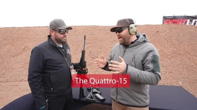 53-Rounds in 1 Magazine: Desert Tech’s Quattro-15 — SHOT Show 2023